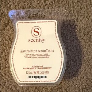 Salt Water & Saffron Scentsy Bar